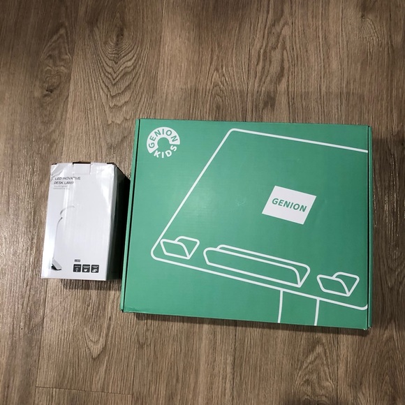 NWT GENION  Everywhere Lap Desk With Blue Light Glasses & Clip On Lamp - Picture 3 of 15